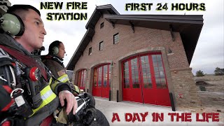 First 24 Hours in a New Fire Station  A Day in the Life [upl. by Huppert]