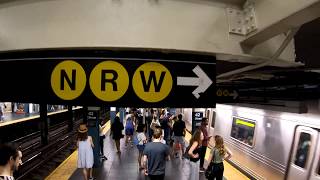 ⁴ᴷ The Busiest NYC Subway Station Times Square–42nd StreetPort Authority Bus Terminal [upl. by Hootman]