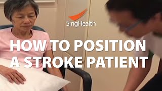 How To Position A Stroke Patient [upl. by Greenman]