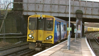 Half an Hour at 216  Birkenhead North Station 1022017  Class 507 508 terminus [upl. by Rubie]