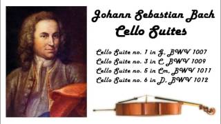 Johann Sebastian Bach  Cello suites in 432 Hz great for reading or studying [upl. by Yretsym628]