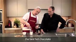 How to make a hot chocolate using an aerolatte milk frother [upl. by Ruthann492]