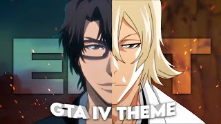 Aizen x Urahara  GTA IV Theme Edit [upl. by Fulks]